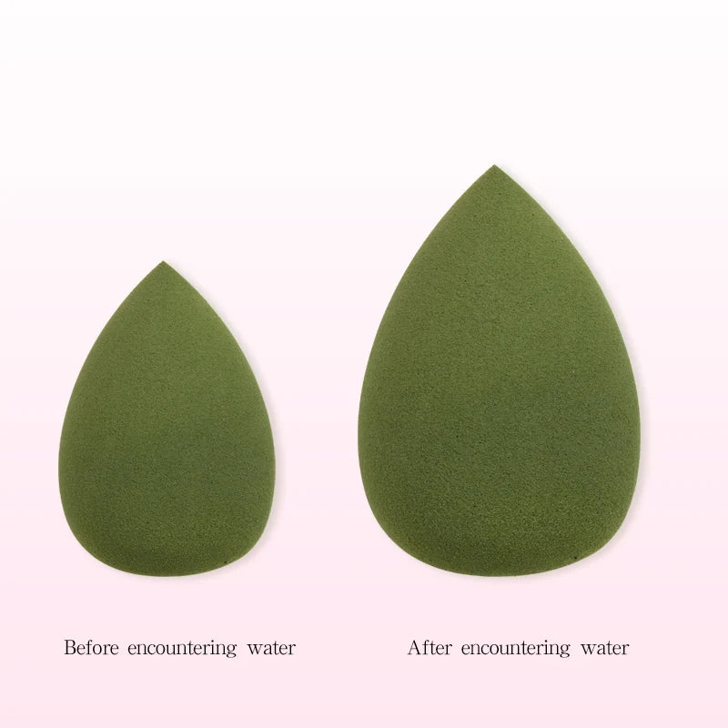 Makeup Foundation Non-latex Sponge Sponge Beauty Egg Dry Water Becomes Bigger Oblique Does Not Eat Powder Puff Make-up Tools