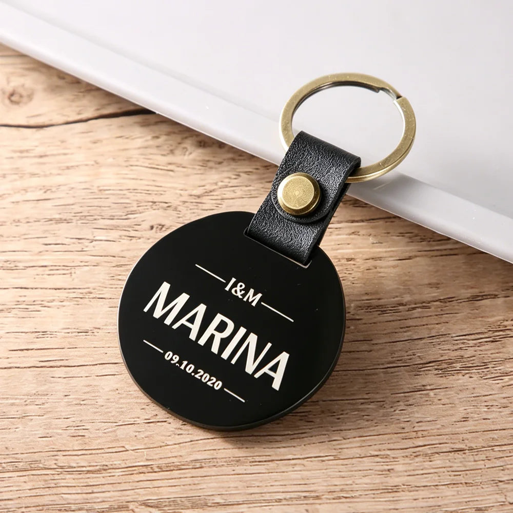 Custom Engraved Wedding Names Wood Key Chain, Custom Gifts for Wedding Gift Key Chain, Birthday, Valentines or Galentines Gift