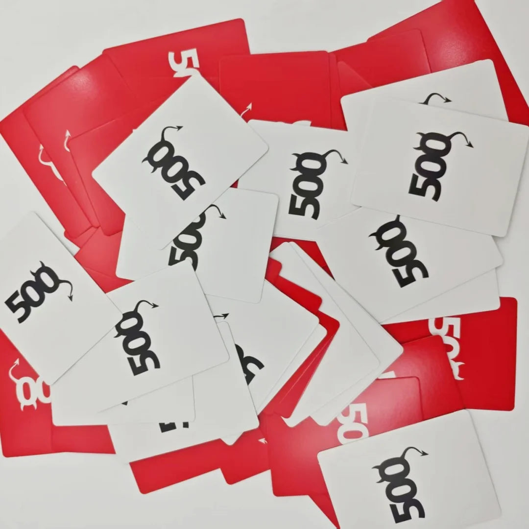 《500 Evil Cards (Version 3.0):A Very Very Funny Game for Large Groups》Card Game, Interactive Board Game, Russian Card Game, Suitable for Parties and Family Gatherings, Board Game for Holidays, Holiday Gift (Colors May V