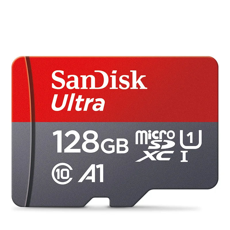 SanDisk 100% Original Memory Card 128GB 64GB 32GB A1 Micro SD Card Class 10 UHS-1 TF Flash Card for Samrtphone/PC