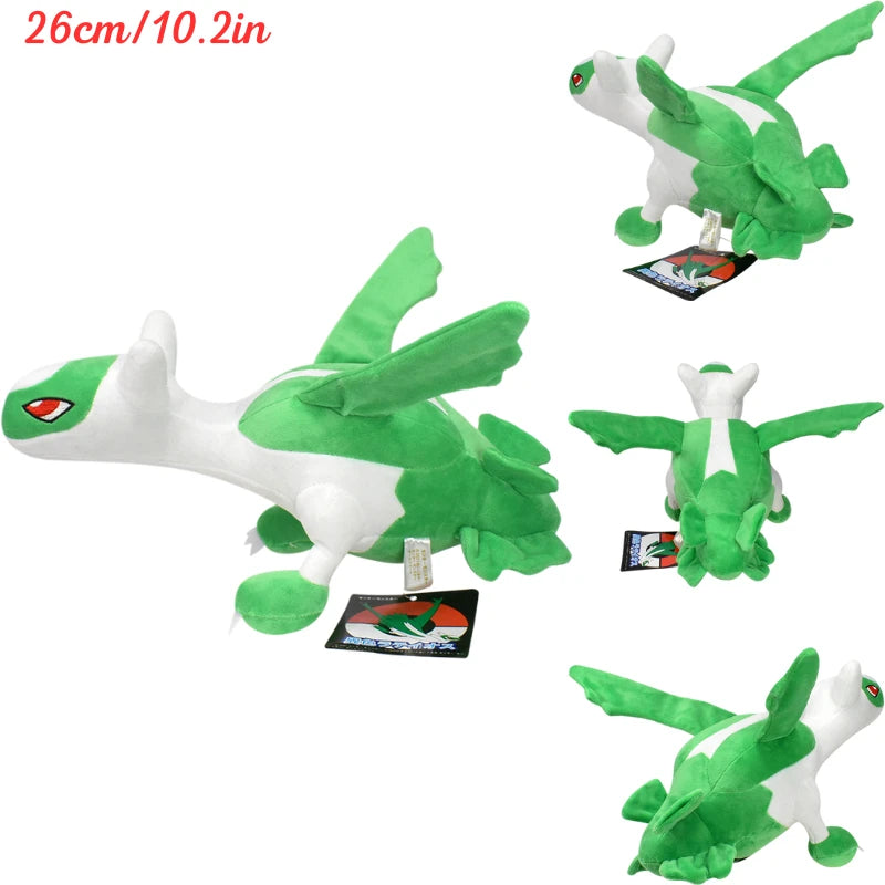 Pokemon Necktie Latias Latios Soft Kawaii Plush Toys Cute Anime Lapras Pikachu Stuffed Animals Peluche Dolls Birthday Gifts Kids