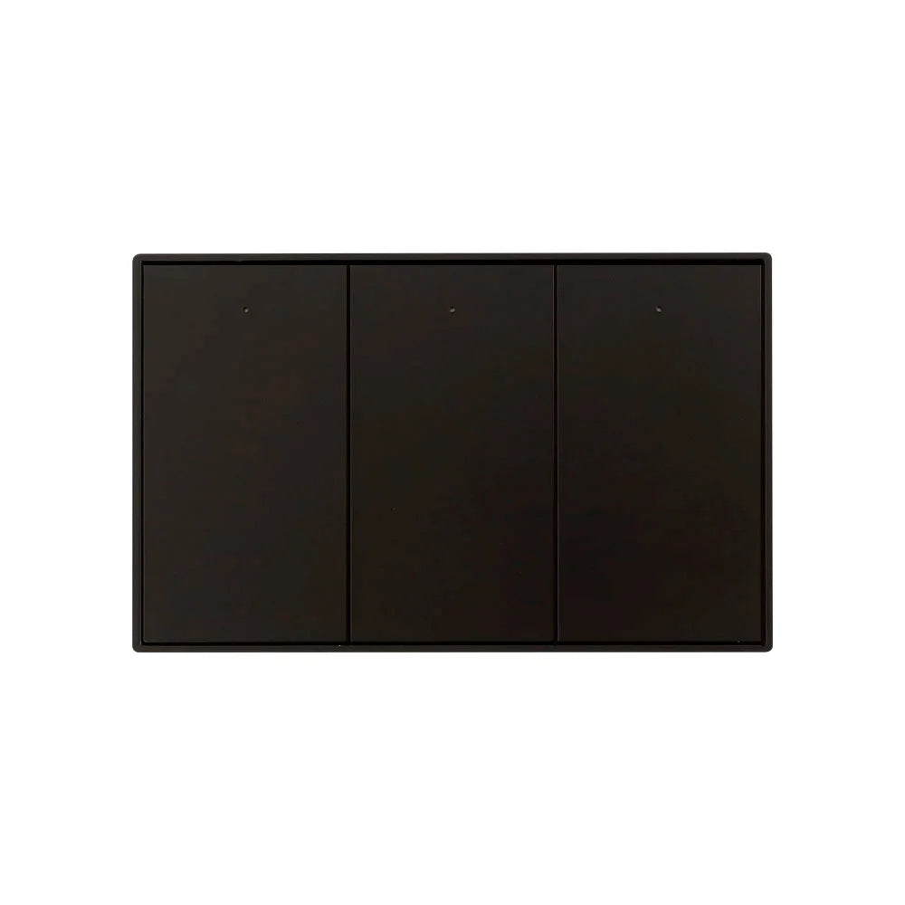 Zemismart Zigbee US AU Wall Light Switch No Neutral 1 2 3 Gangs Black Interruptor Work with Tuya Alexa Google Home Voice