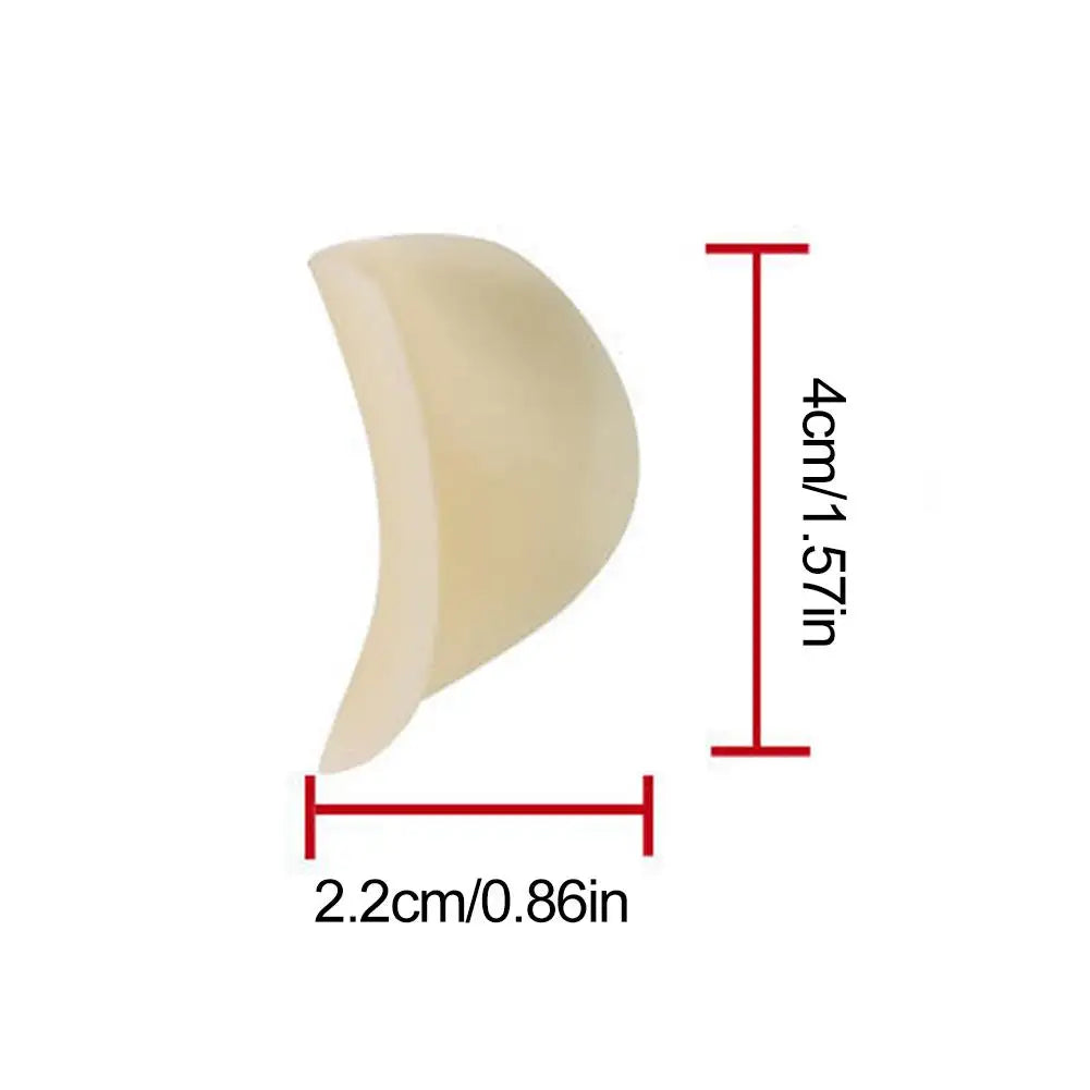 3D Silicone Self-adhesive Elf Ear Stickers Skin Color Invisible Washable and Reusable Naturally Matte Elf Ear Stickers 