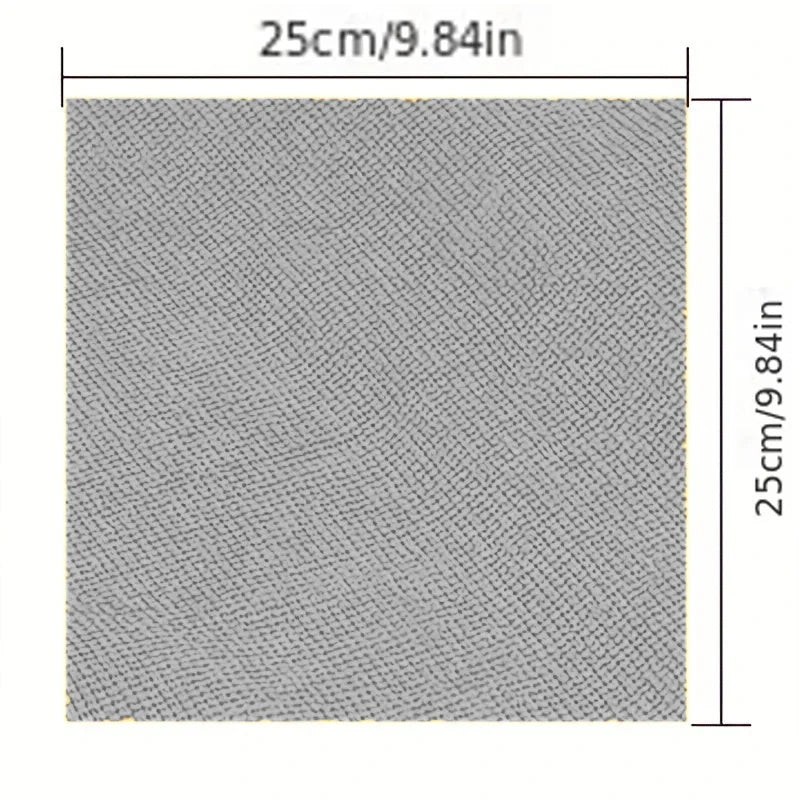 50pcs Non-Stick Oil Dish Cloths, Tear-Off Microfiber Rags, Super Absorbent Kitchen Cleaning Towels for Stove