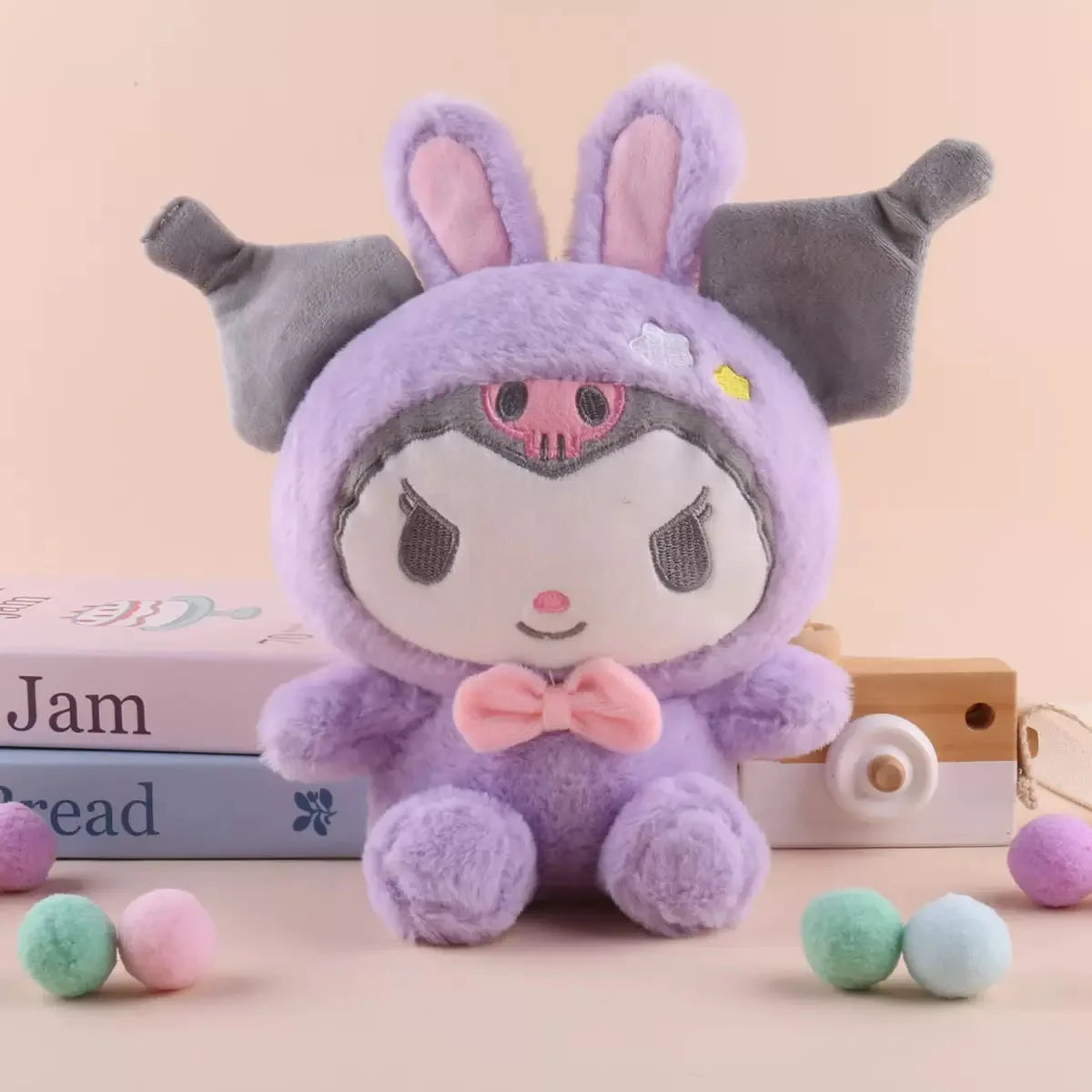 HOT Sanrio Hello Kitty Kuromi Pillow KT Plush Toy Girls Soft Stuffed Animal Toys Heart My Melody Cinnamoroll Stuff Doll Gifts/