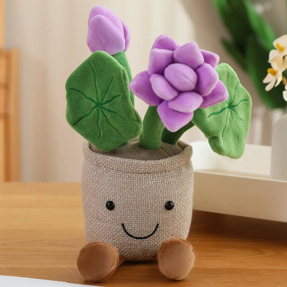 Green Plant Potted Plants Lily Flowers Strawberries Lotus Flowers Persimmons Morning Glory Ornament Soft Birthday Gifts Decor