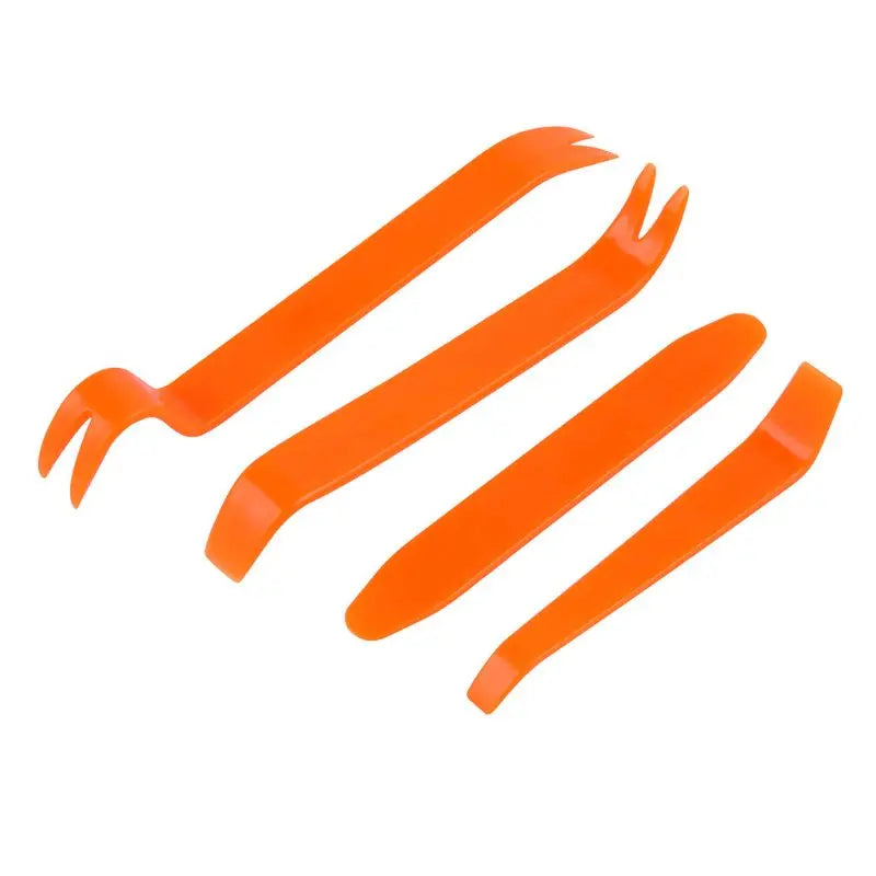 4Pcs Plastic Trim Removal Pry Tool Genuine Mounting Car Body Rep Tools Modification