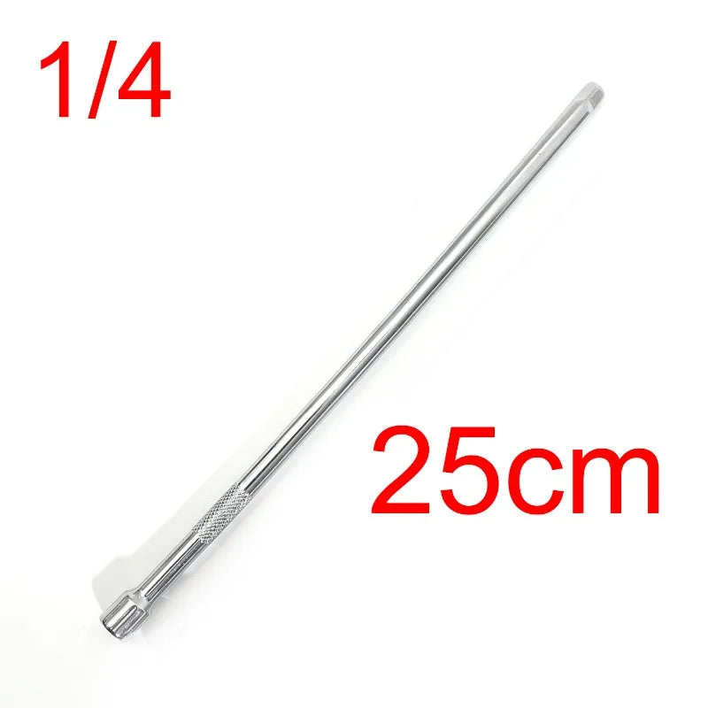 3/8 1/4 Socket Extension Rod Anti-fall Drive Ratchet Socket Extension Bar Hand Tool Long Shaft Improved Extender Adjustment Tool