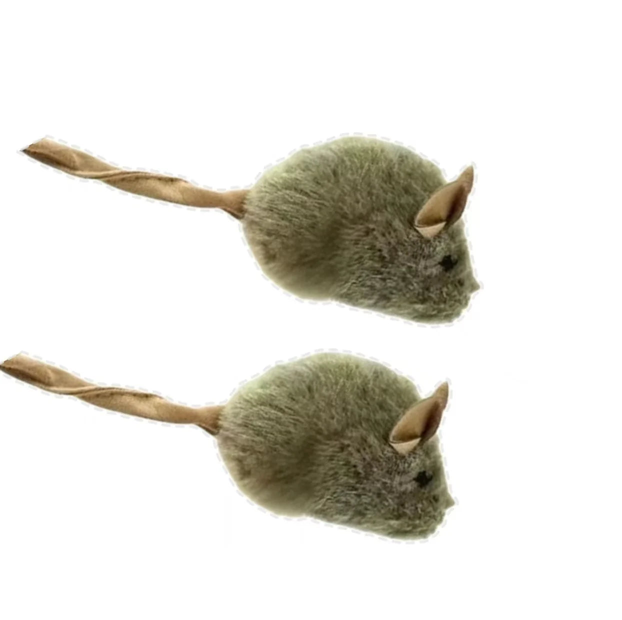 Funny Plush Cat Toy Simulation Mouse Automatic Chirping Interactive Mice Cat Toy Bite Resistance Pet Cat Toys Kitten Supplies