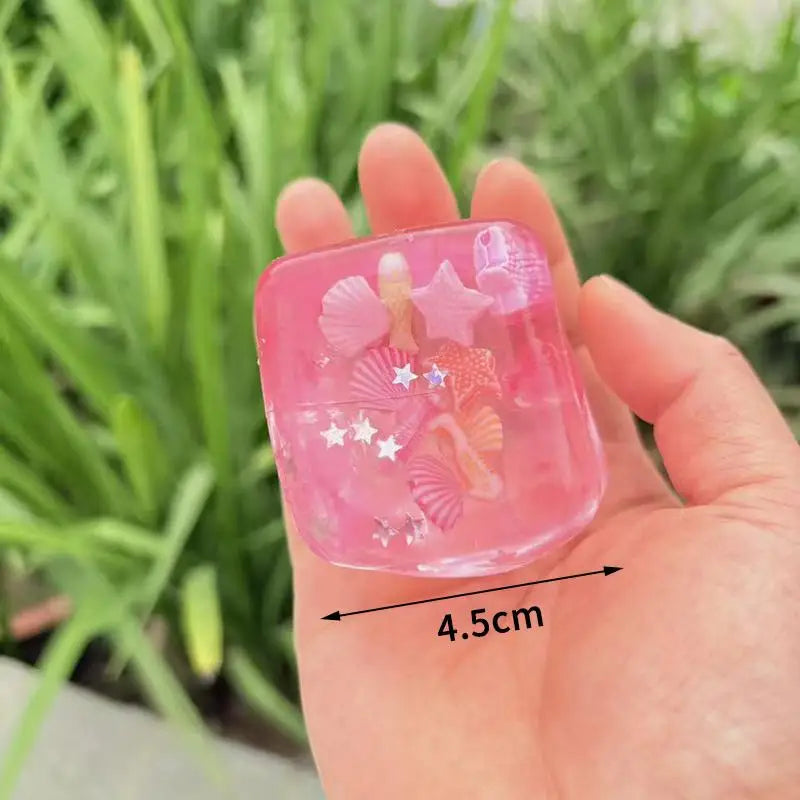 Kawaii Ocean Theme Slow Rebound Toy Shaped Stress Relief Squeeze Toy Creative Kids And Adults Squeeze Relax Gifts
