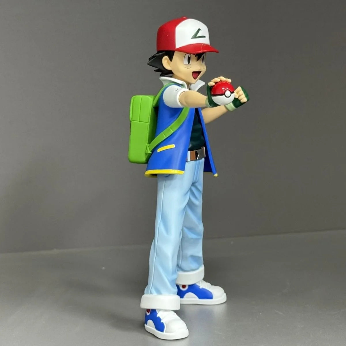 13cm Anime Pokemon Ash Ketchum Figure Pokemon Action Figures Pvc Collection Model Toys Gifts