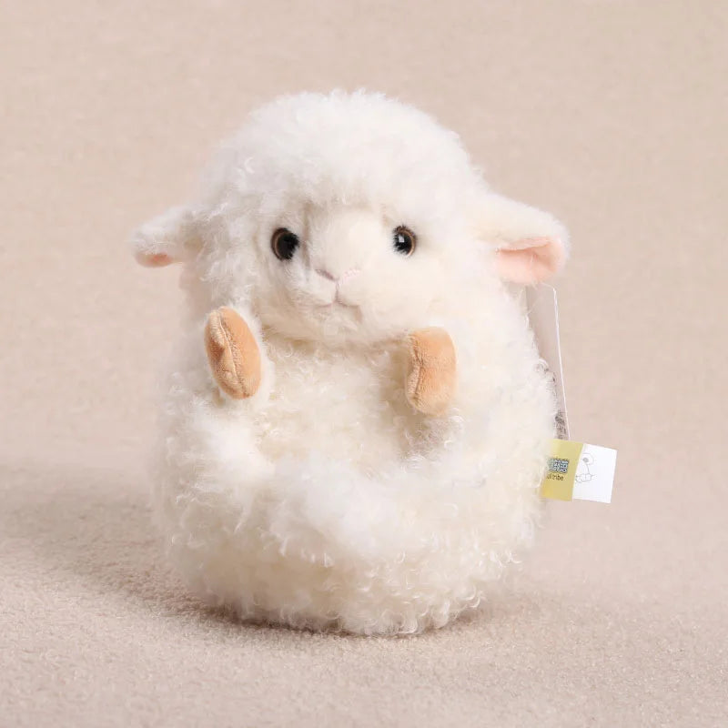 10/20/25cm Cute Hedgehog Plush Doll Soft Hedgehog Huggable Pillow Lifelike Hedgehog Pendant Doll Lovely Desktop Pet Bag Decor