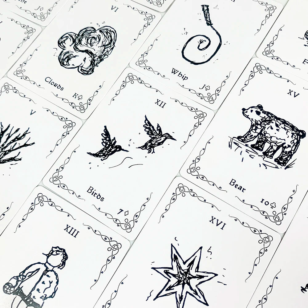 New Cards Game 36 Card Vibrant Illustrations, Easy-to-Read Guide, Great For Beginners, Divination Meditation & Party Games