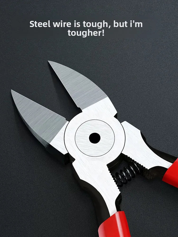 Precision Flush Cutter Sharp Diagonal Cutting Pliers for Metal Wire Cable Plastic Gate Electronics Repair DIY Tool