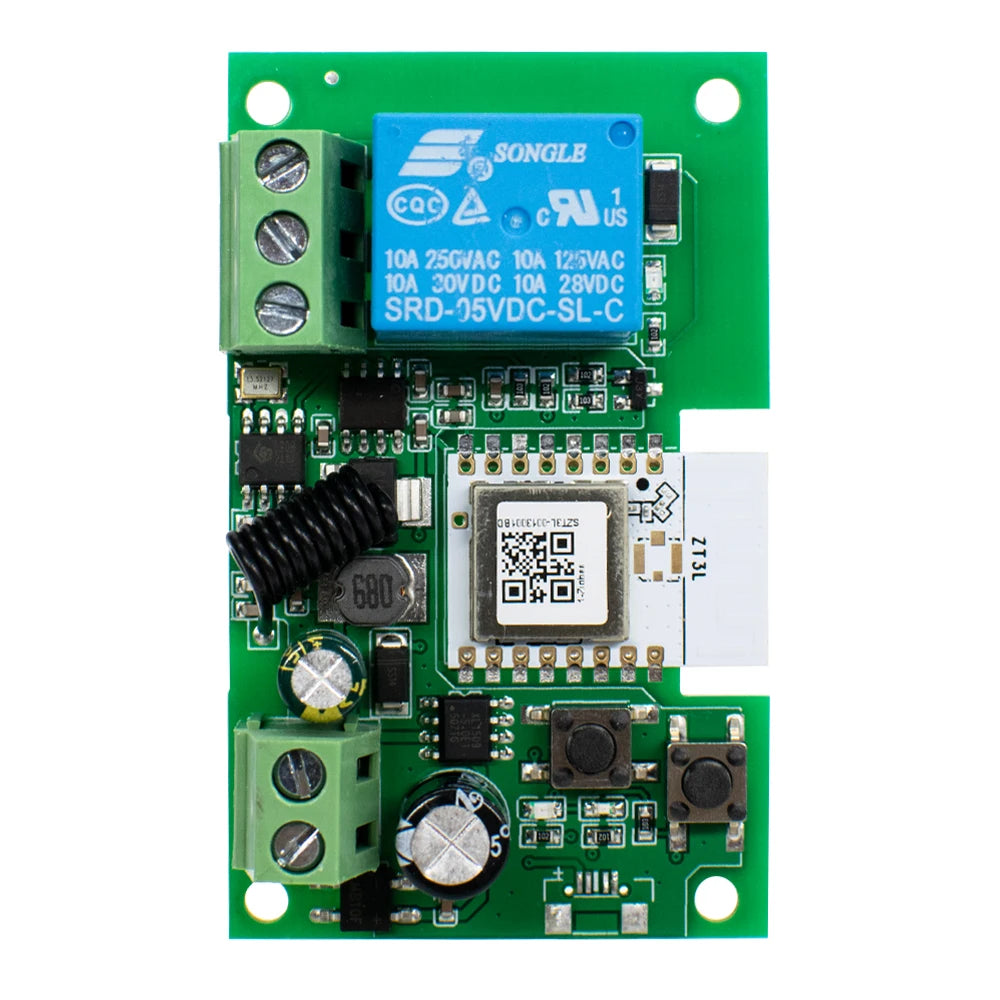 Zigbee Smart Relay Module Switch 1CH 12V 24V 220V 110V RF433 Wireless APP Remote Controller Work With Tuya/Smart-Life APP Alexa