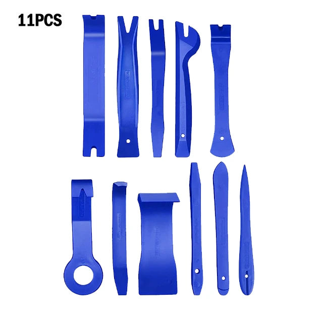 7/8/11/12Pcs Car Door Clip Car Disassembly Tools Set DVD Stereo Refit Kits Interior Plastic Trim Panel Dashboard Removal Tools