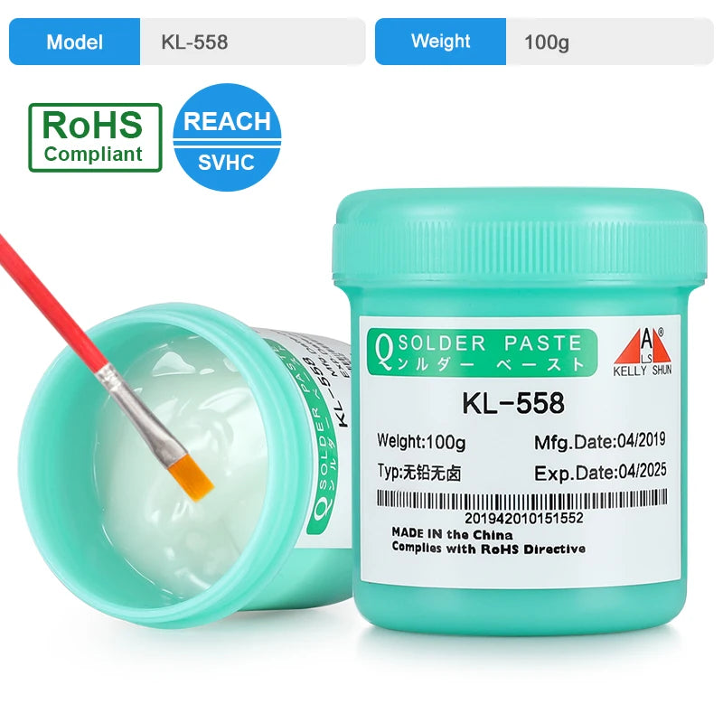 KELLYSHUN Soldering Flux for Welding SMD Desoldering Tin Soldering Paste, BGA Flux, No-Clean Soldering Oil