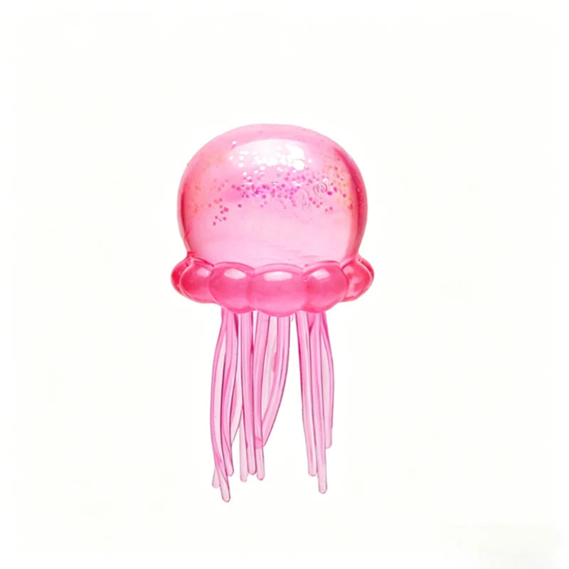 Cute Kawaii Jellyfish Squishy Toy Super Soft Colors Maltose Modeling Stress Relief Relax Fun Gift for Friends