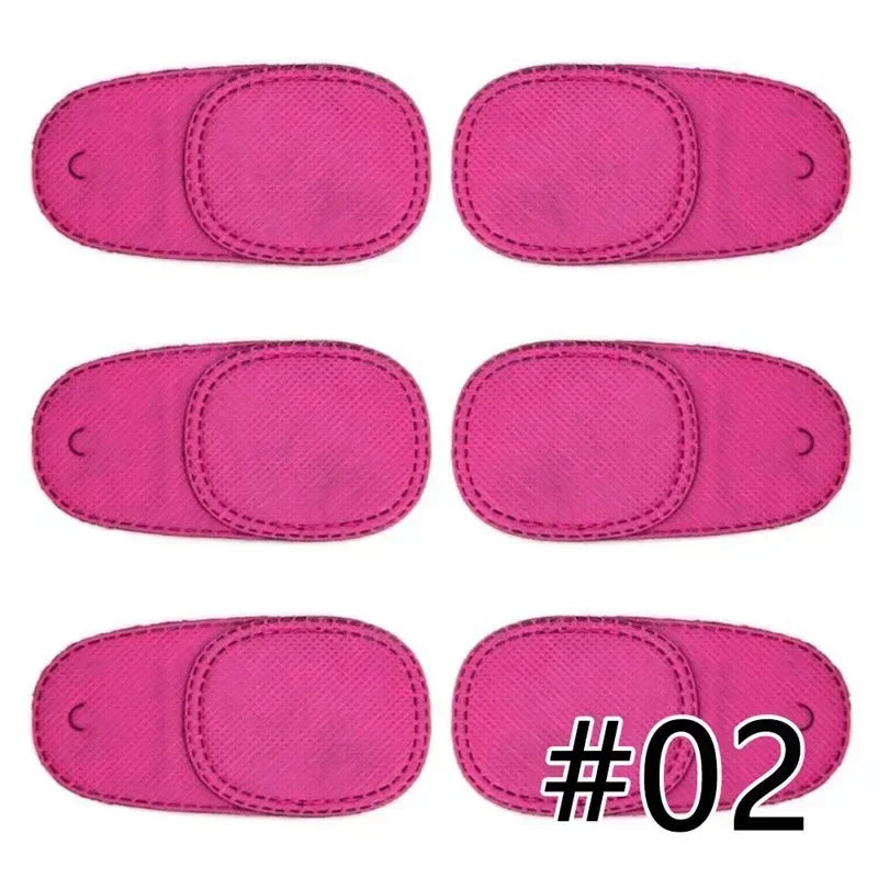 6Pcs/Set Children Health Care Kids Child Occlusion Medical Lazy Eye Patch Eyeshade For Kids Strabismus Treatment Vision Care Kit