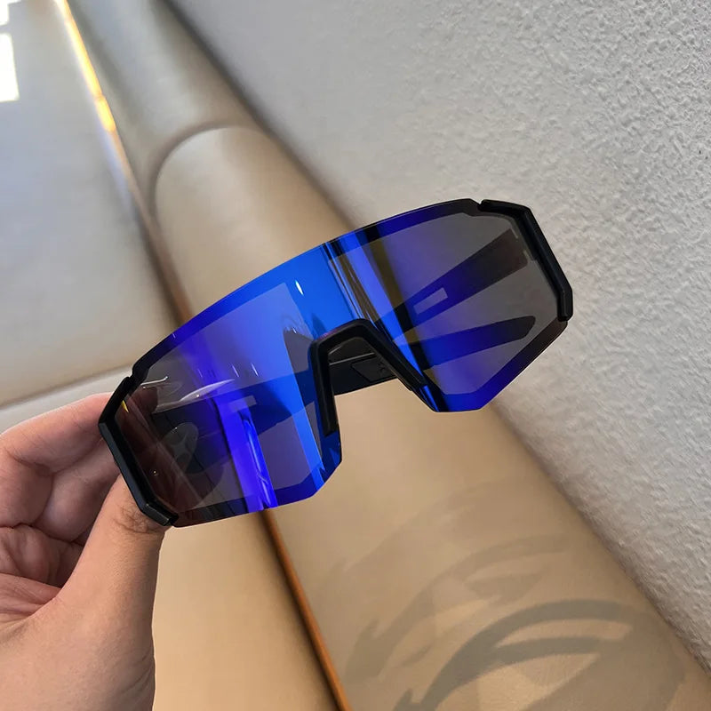 Oversized Outdoor Cycling Sunglasses UV Protect Glasses Bike Eyeglasses Sun Shades Sports Fishing Glasse Goggles UV400