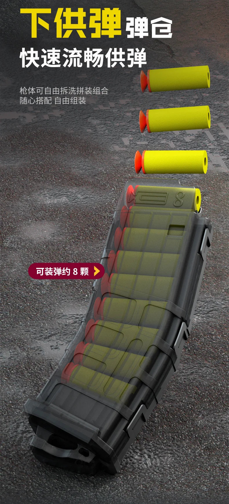 M416 Manual Lower Supply Bolt Soft Bullet Toy Gun Children'S Assault Rifle Single-Shot Submachine Gun 2025 Christmas Gift