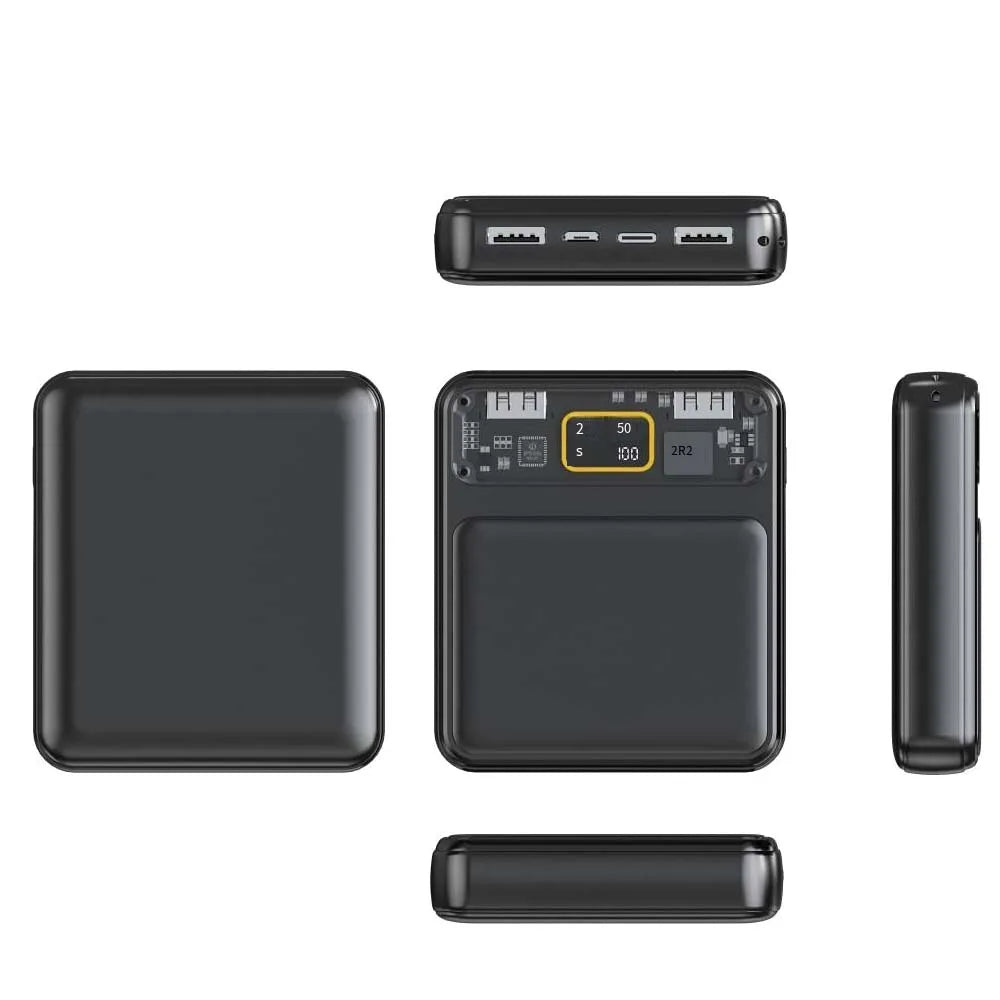 3pcs 18650 Battery DIY Power Bank Case Charge Storage Box Dual USB Type C Android Micro USB Fast For iPhone Xiaomi