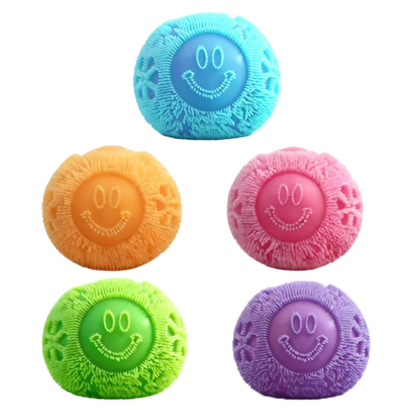 Fuzz Ball Blind Box Series Desktop Ornament Stress Relief Toys Suitable For People Under Pressure Fun Soft Stress Ball*-.