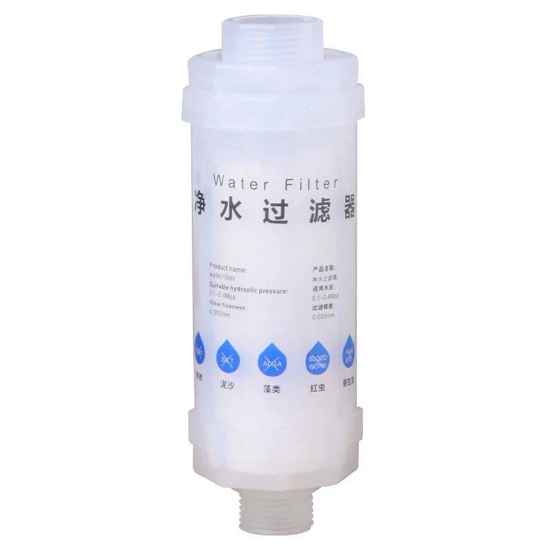 Pre-Filter Water Filter PP Cotton Filter Purifier Removal Heavy Metal Purifier Shower Washing Machine Filter Home Health