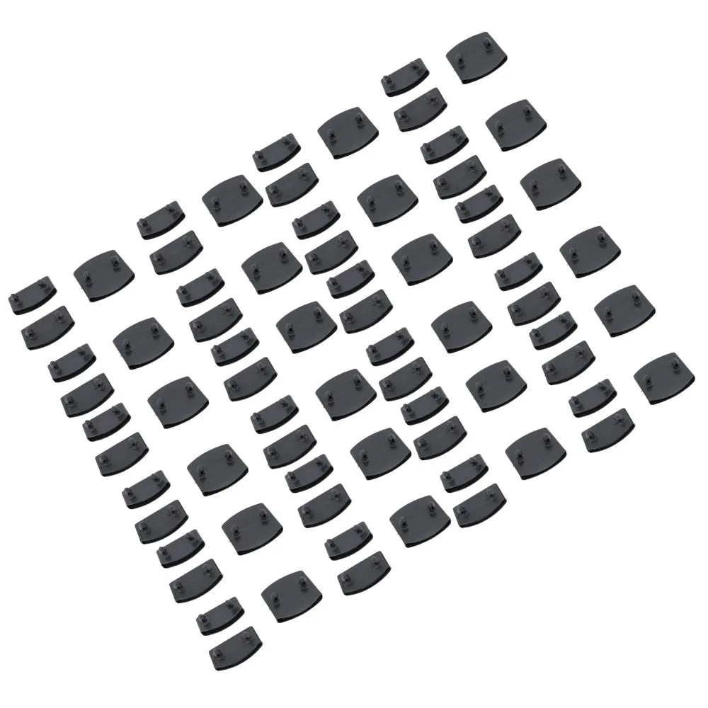 72Pcs Inner diameter 55*9mm Bed Slat Connector 72 pieces per pack Stable fixing effect Bed Frame Fitting Fit for wooden slats