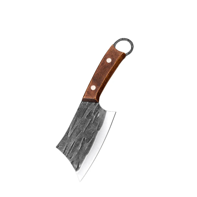 Handmade Forged Chinese Cleaver Knife Ultra Sharp Slicing Filleting Knives Chef Knife for Meat Vegetable Kitchen Cooking Tools