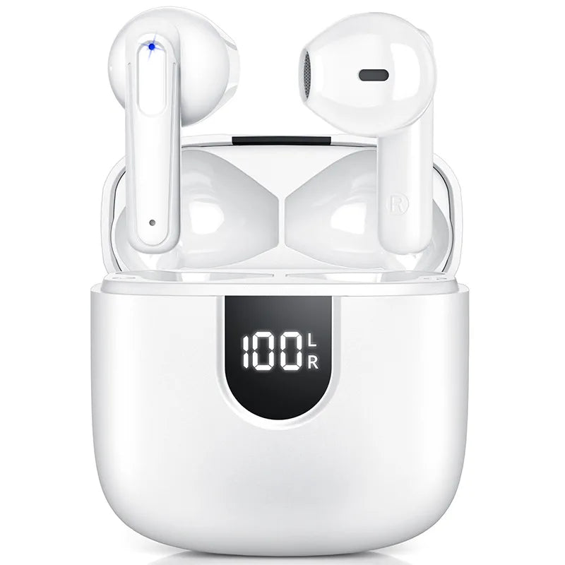 A18 AI Translator Earbuds 164 Languages BT5.4 Noise Cancellation HD Call Touch Control Waterproof