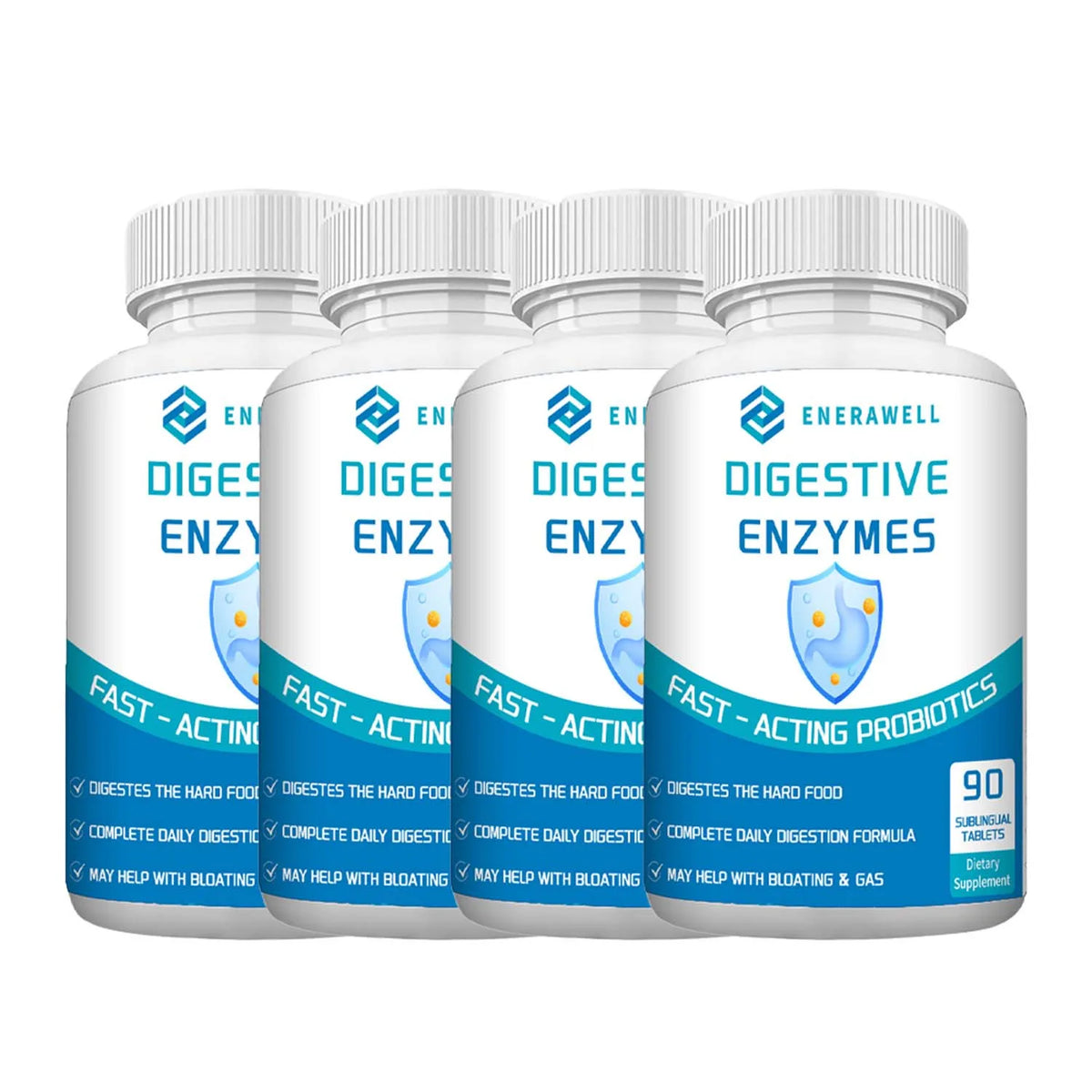 Digestive Enzymes Supplement - Digestion and Intestinal Health for Adults Men and Women, Promotes Nutrient Absorption