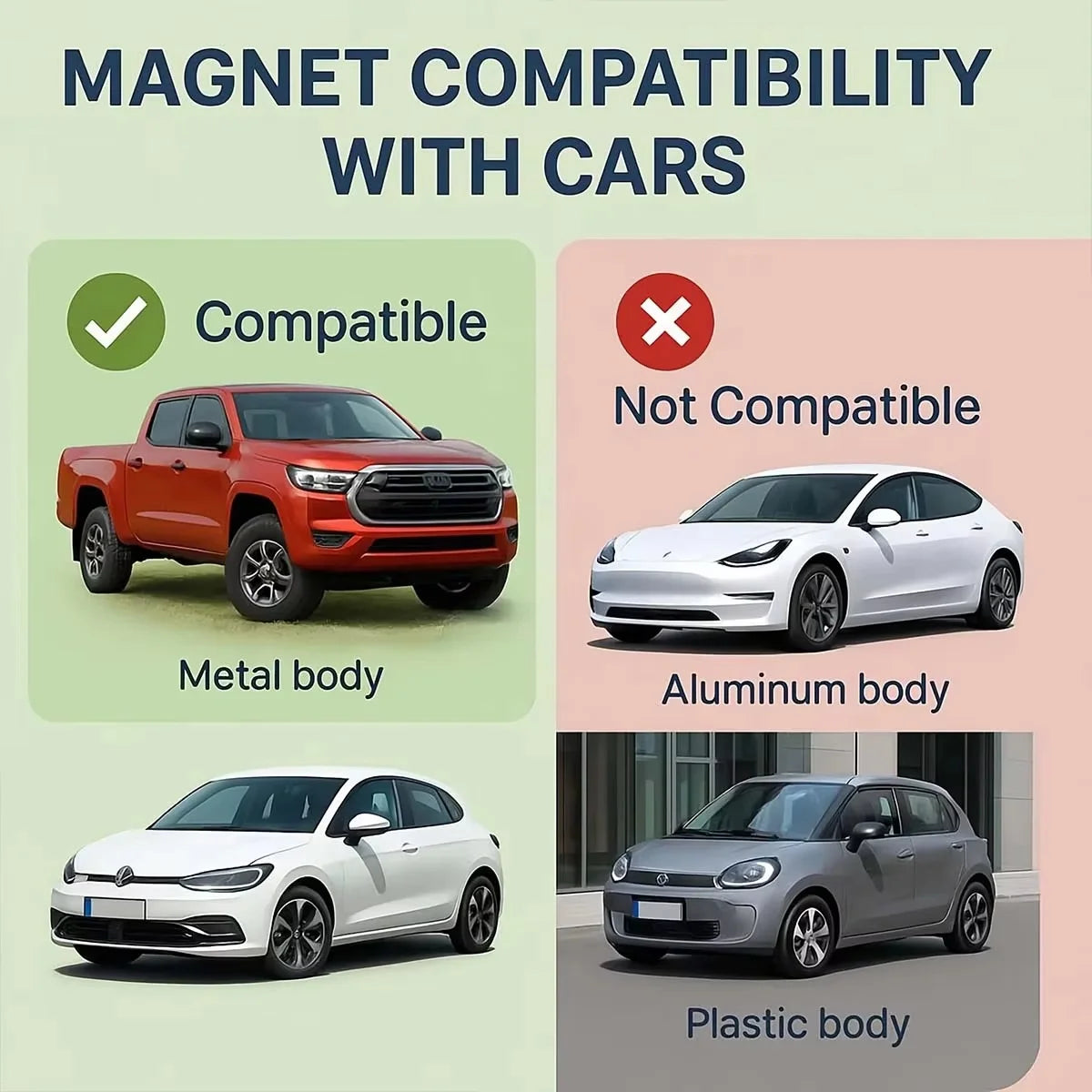 Customizable Magnetic Car Decals—Ideal for Vehicle Advertising and Decoration; Supports Your Own Custom Designs.
