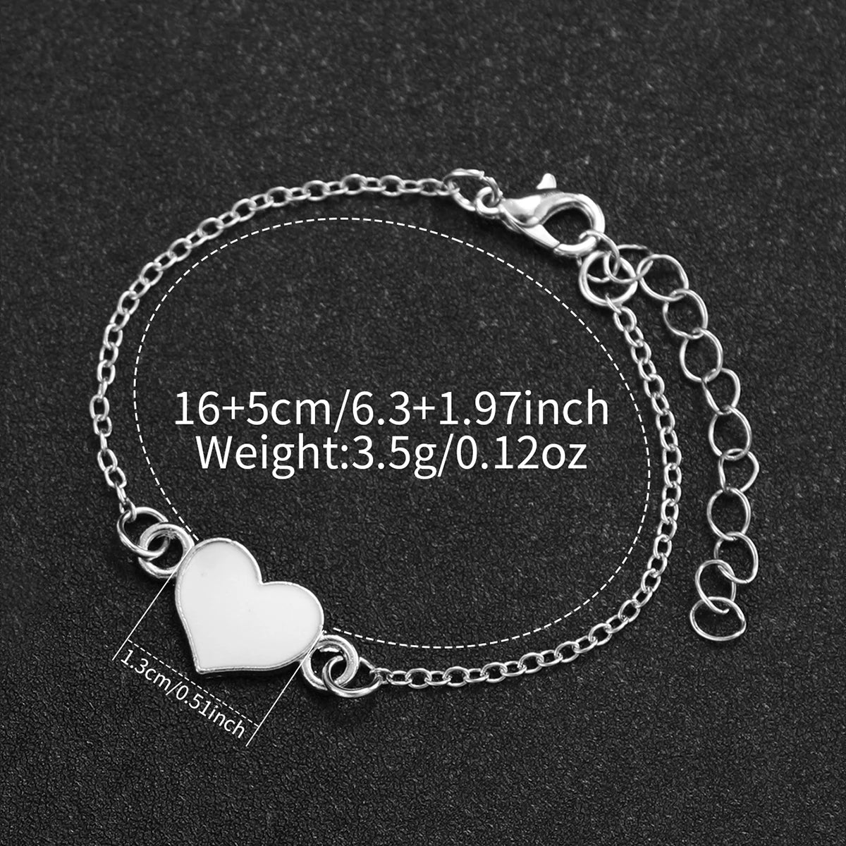 2PCS/Set Fashion Women's Watch Hollow-out Musical Note Dial Steel Band Quartz Watches Heart Bracelet Set(Without Box)