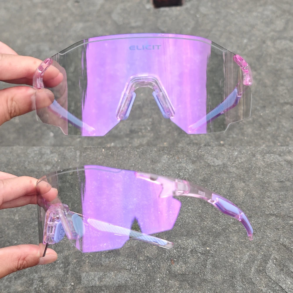 Karos Photochromic Cycling Glasses UV400 Protection Sunglasses Day Night Use Eyewear For Bicycles Fishing Driving Outdoor Hiking