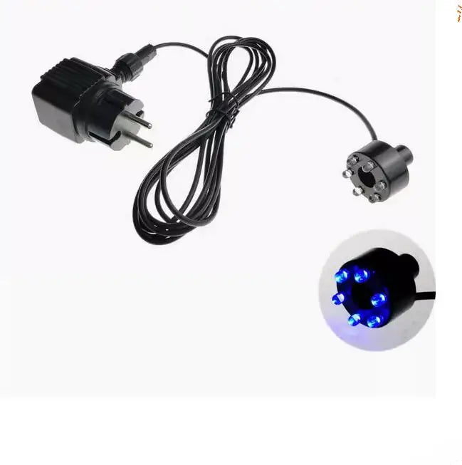 6 LED Underwater Lights12V Aquarium Waterfall Night-Lights Garden Spotlight Lamp Swimming Pool Fountains Pond