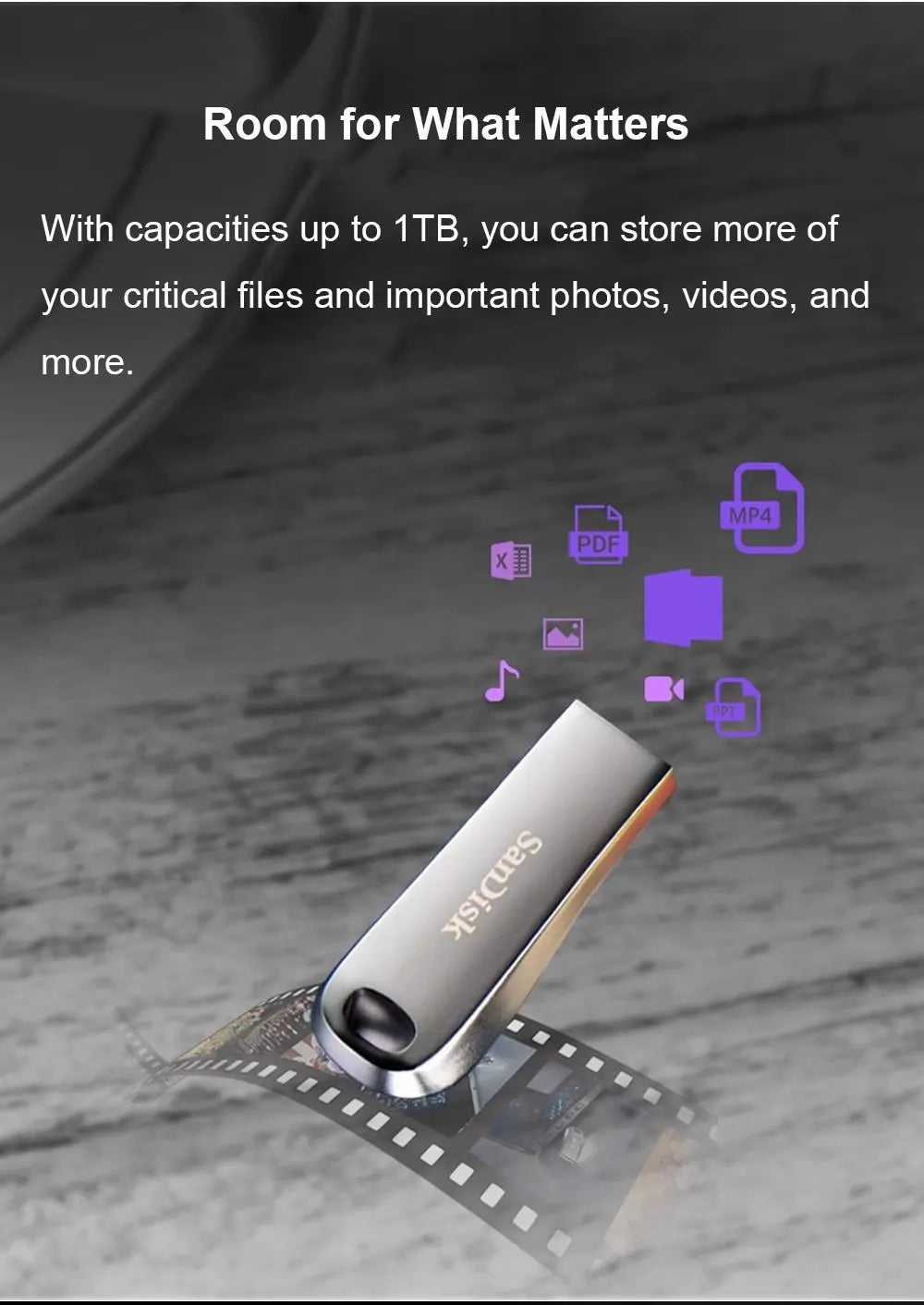 SanDisk 100% Oryginalny, Prawdziwy Ultra Luxe USB 3.2 Pendrive USB 32GB 64GB 128GB 256GB Pamięć Flash Full Metal Jacket