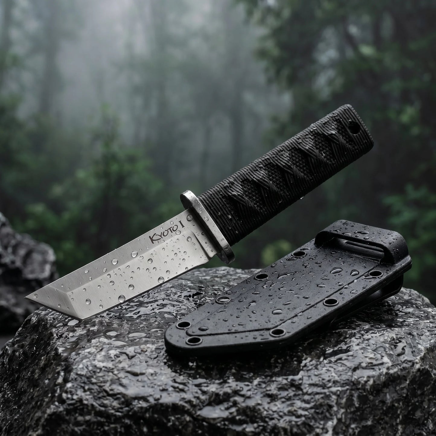 Portable storage outdoor knife with exquisite sheath protection camping picnic short distance travel multifunctional tool small