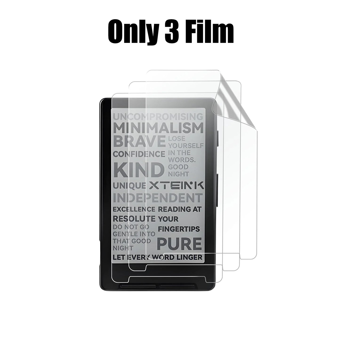 Anti-Falling Case And Anti-fingerprint Cover Film For XTEINK X4 Accessories Protective Case+HD Screen Protector For XTEINK X4
