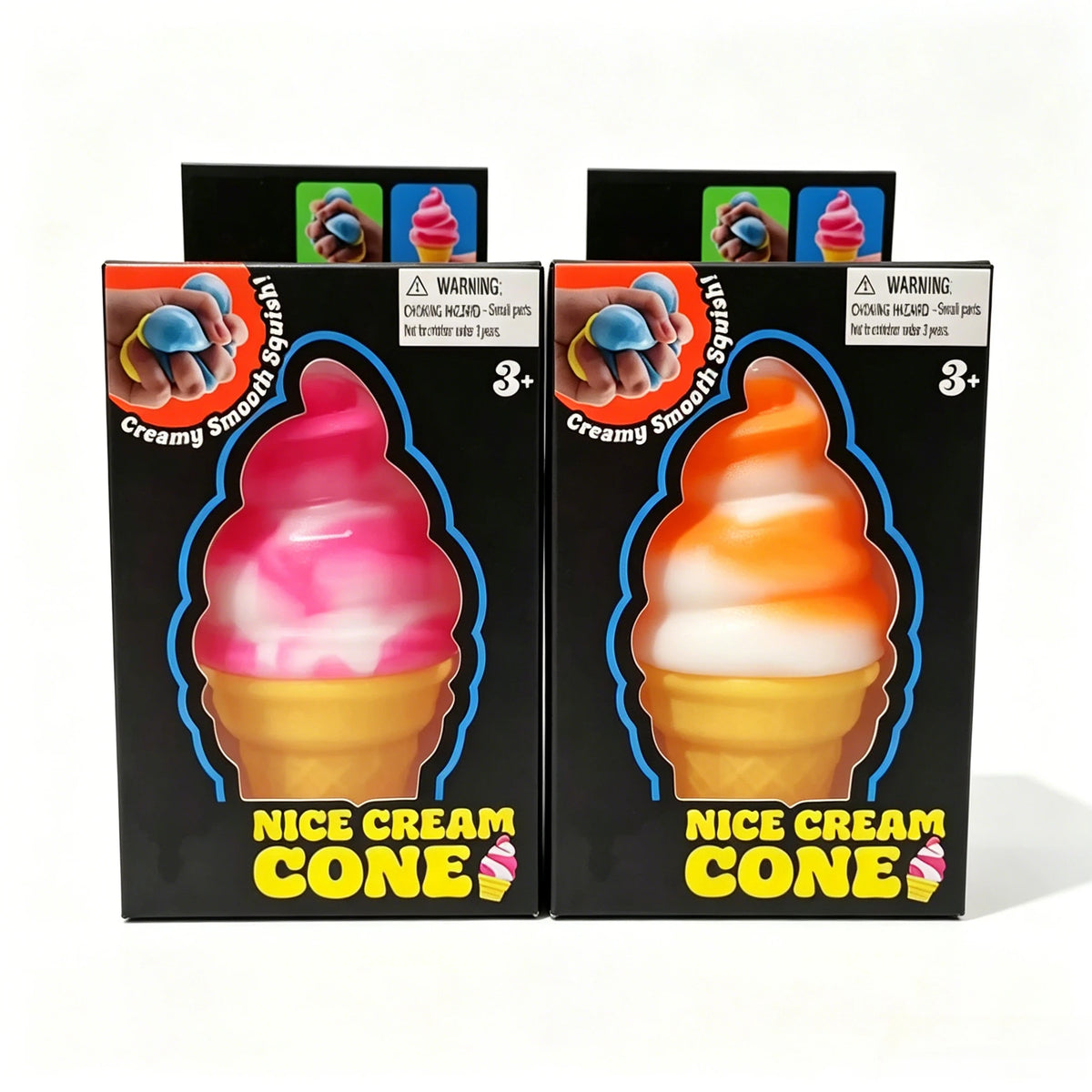 Icecream Stressrelieving Ball Toy Reduces Anxiety Releases Stress Tactile Toy Suitable for Children as a soothing Squeezing Obje