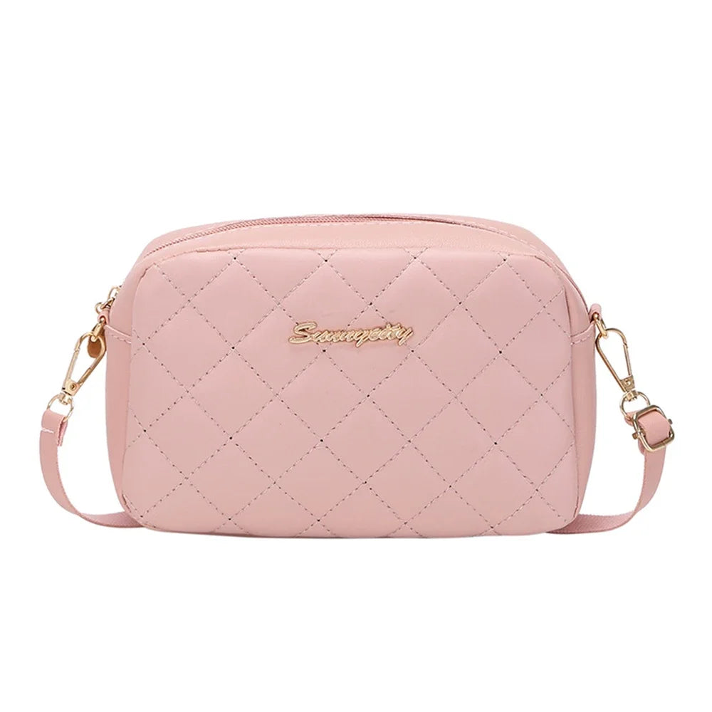 2025 roku damska mała torebka crossbody z frędzlami, modna haftowana damska torebka na ramię w kratę, modna torebka crossbody na łańcuszku