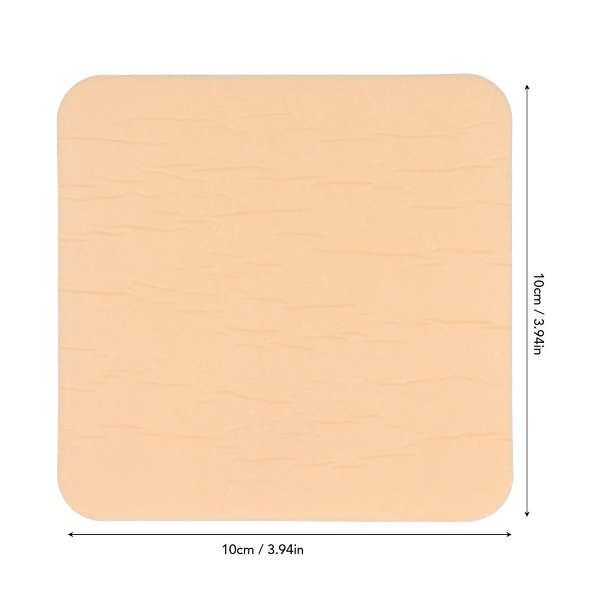 Wound Dressing Foam Dressing Non Bordered Non Adhesive 10x10cm Highly Absorbent Waterproof Dressing for Wound Care