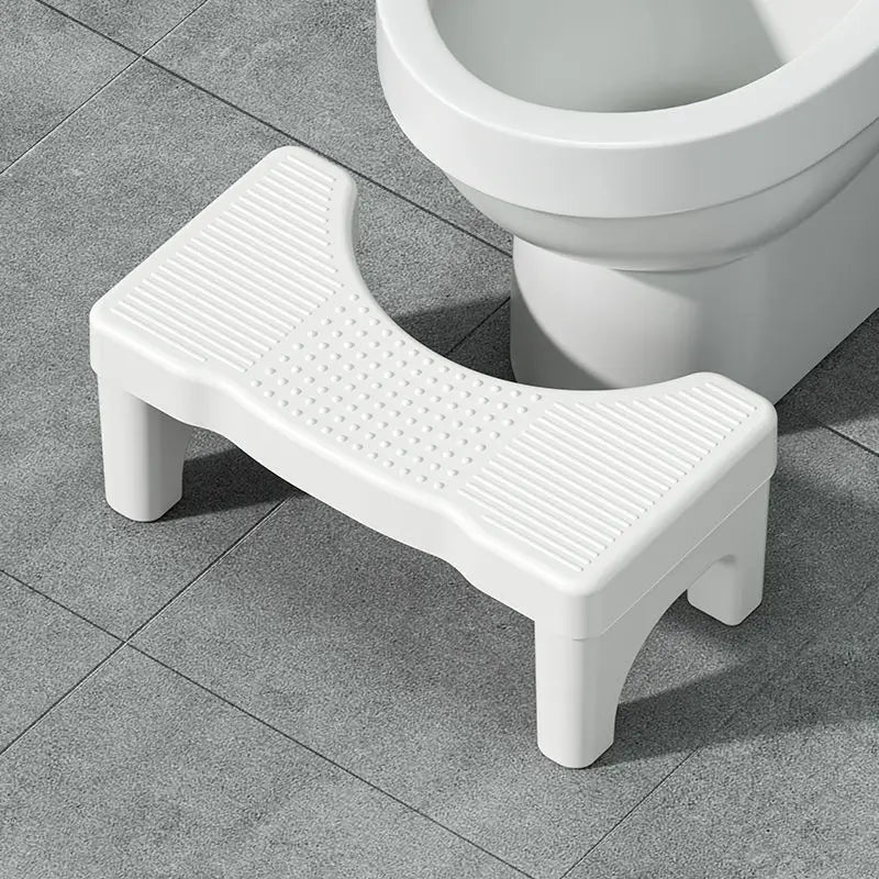 Bathroom Toilet Stool Thickened Squatting Potty Stool Footrest for Adults Kids Pregnant Women Home Toilet Aid Foot Step Stool