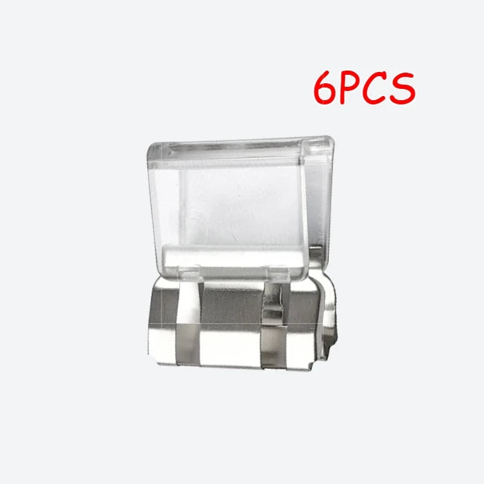 4/6/10PCS Detachable Anti Sliding Trouser Clip Invisible No Sew Concealment Buckle for DIY Sewing Craft Clothing Clips