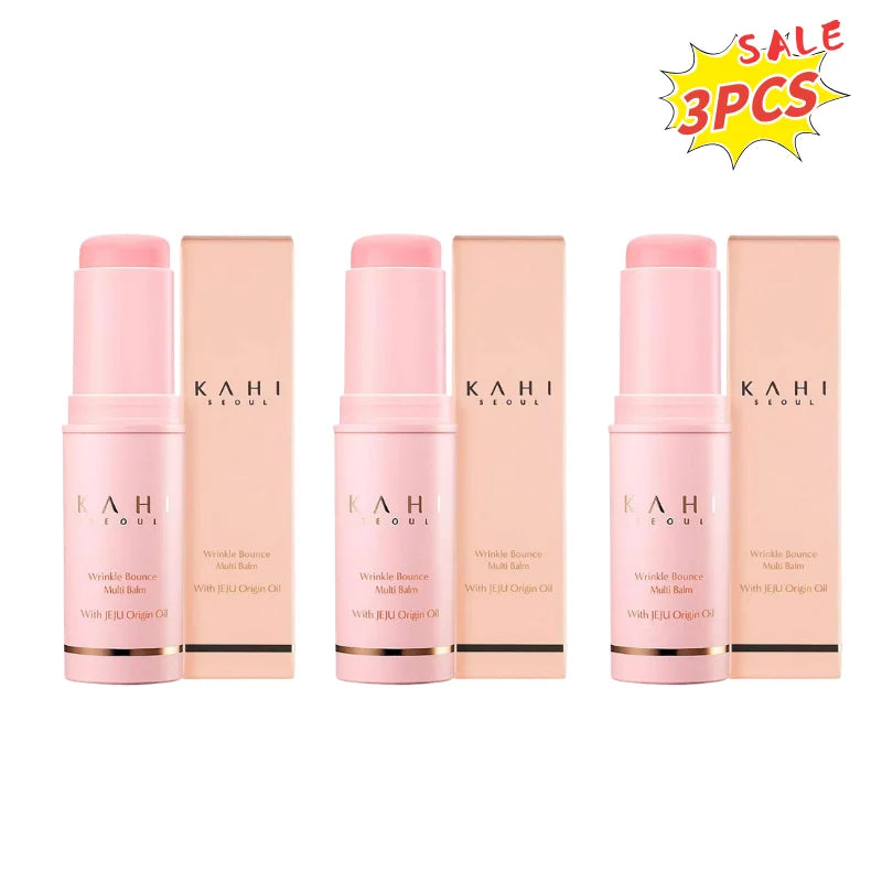 KAHI Wrinkle Bounce Multi Balm Nourishing Hydrating Solid Face Balm Portable Wrinkle Bounce Skin Care Stick Cosmetic