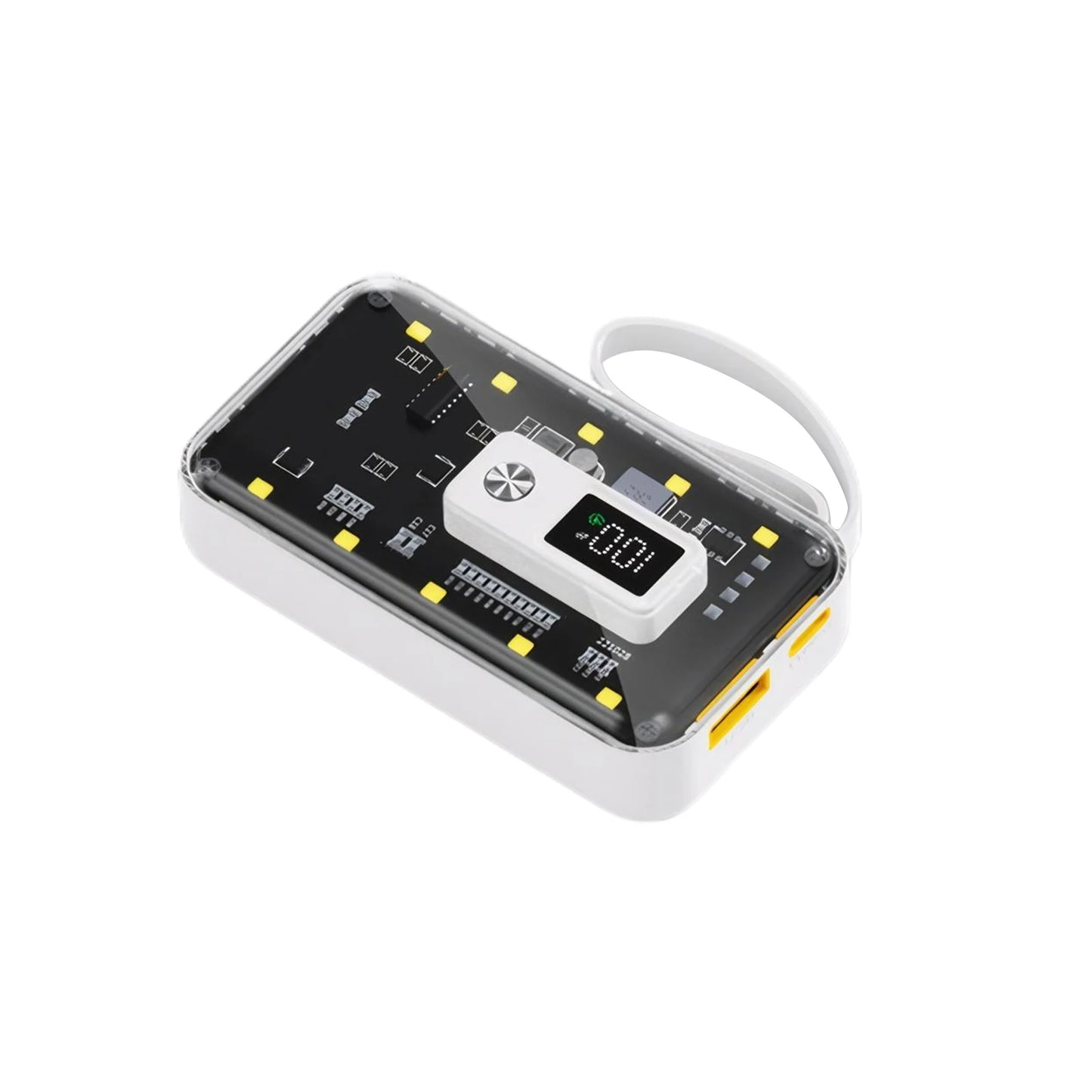 21700 Power Bank Cases Battery Storage Box Night Light USB Charge DIY Shell 21700 Battery Storage Box for iPhone Xiaomi