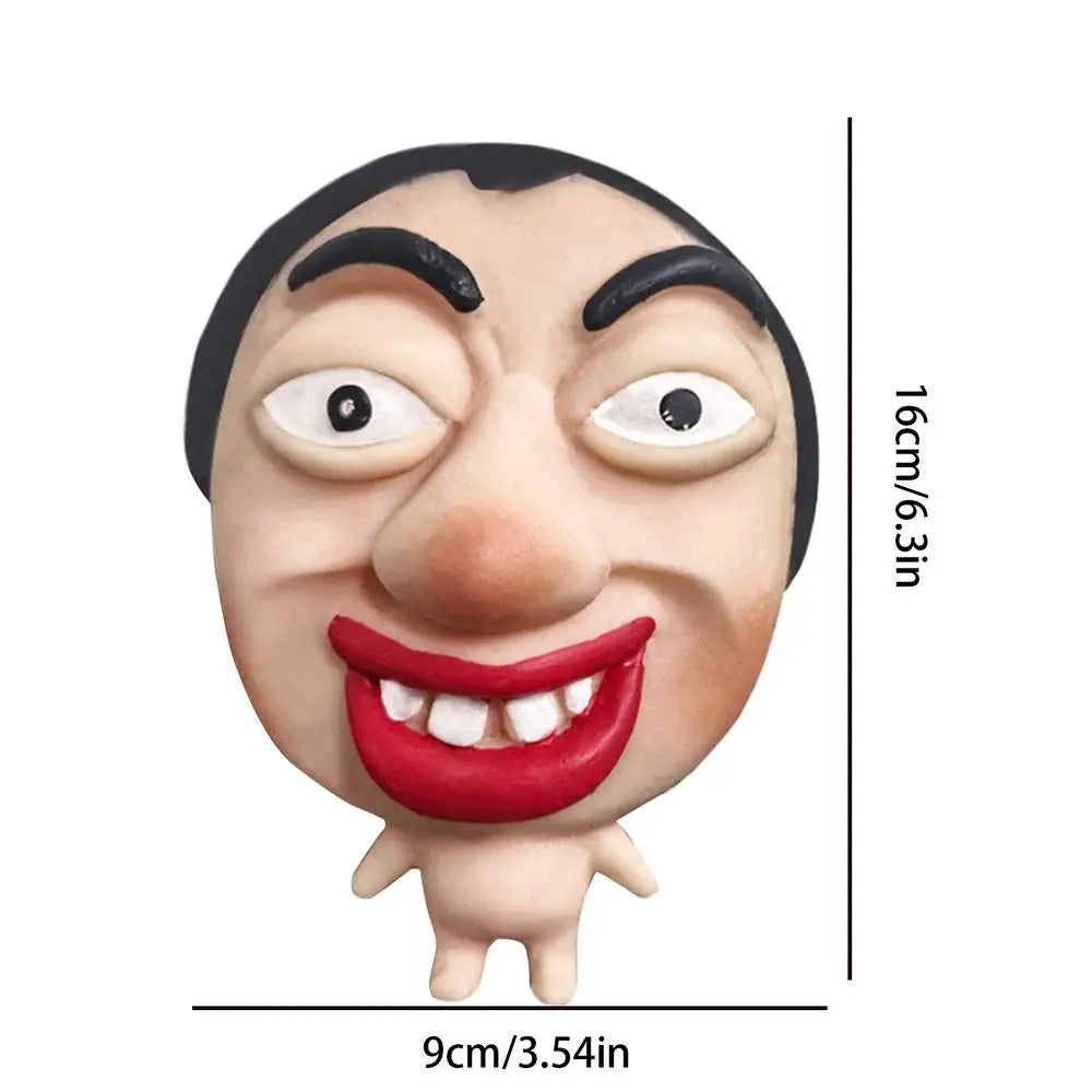 Face Pimple Popping Fidget Toy with Pigment Sensory Zit Picking Squeeze Fidgets Toys for Adults Birthday Novelty Funny Gag Gift