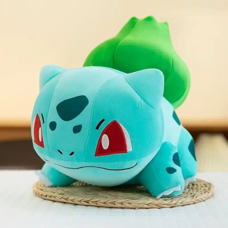 25cm Pokemon Bulbasaur Plush Stuffed Doll Toy Soft Anime Dolls Stuffed Animal Kawaii Throw Pillow Birthday Gift for Boys Girls