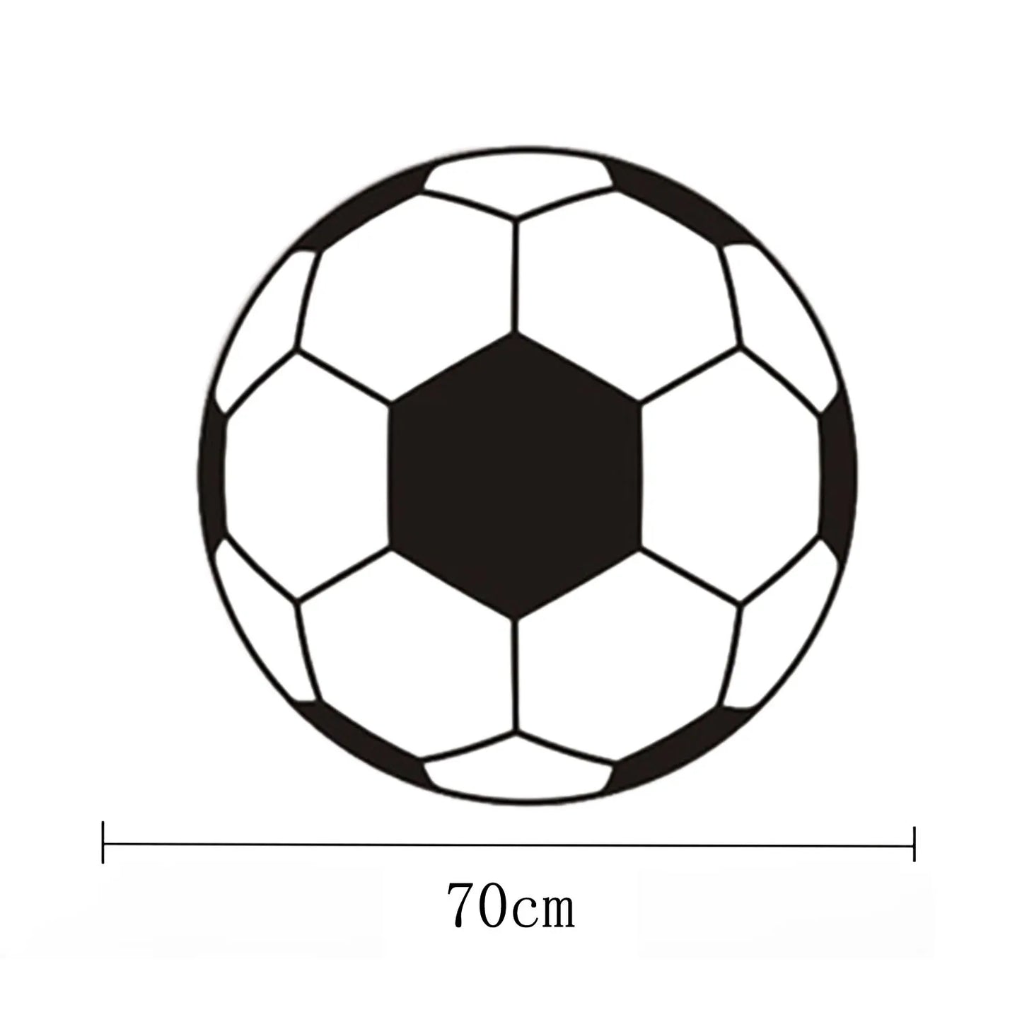 Alevmoom Beanbag Cover Football Sitzac Shell Lounger Bean Bag Without the filling