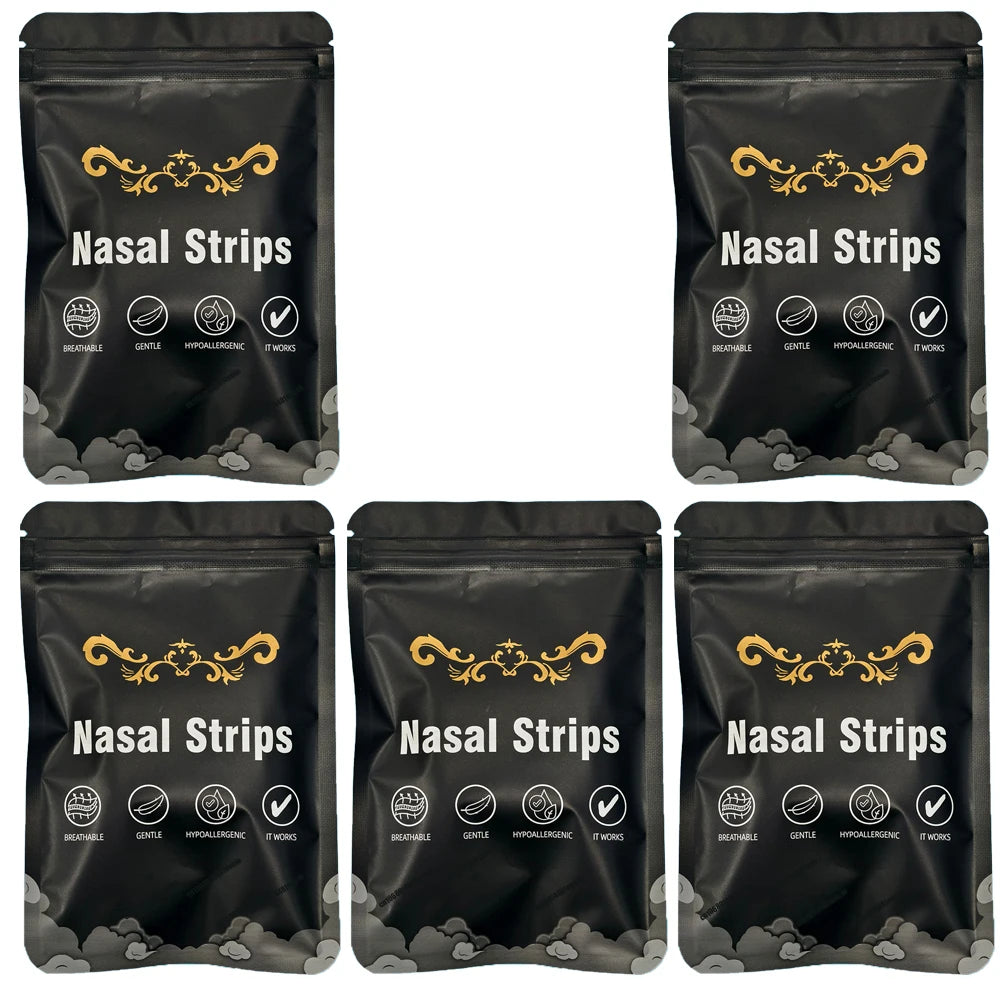 30/90/150pieces, Anti Snoring Nose Patch Set Extra Strength Nasal Strips Better Breathing Non-Invasive Easier Breath Sleep Aid